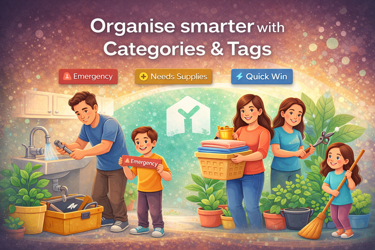 Categories & Tags: Smarter Task Organisation in Choresly